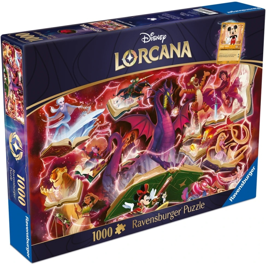 Ravensburger 2D dėlionė: Lorcana Ruby 1000 dalių – 3
