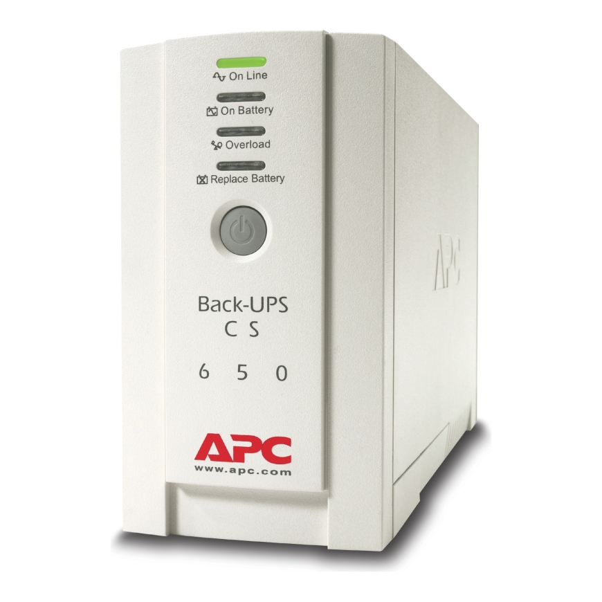 APC Back-UPS BK650EI - 650VA, 4x C13 output, USB