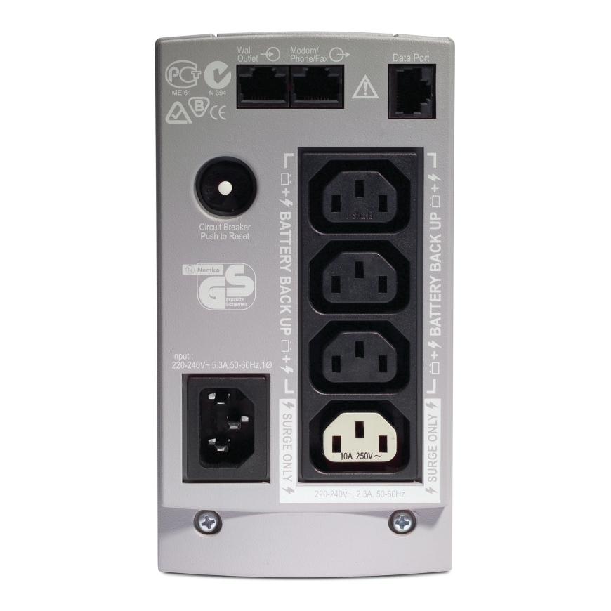APC Back-UPS BK650EI - 650VA, 4x C13 output, USB – 2