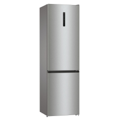 Gorenje NRK6202AXL4 Brīvi novietots 331 L Pelēks, Metālisks, Balts