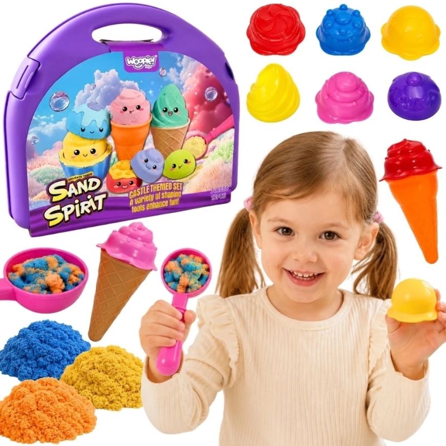 Woopie SMĒLIO FĒJA Kinetiskā smilšu komplekts
