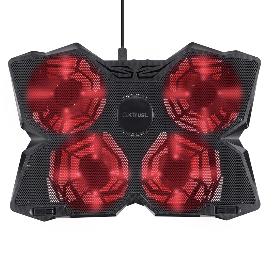 Trust GXT 278 aušinimo padėklas nešiojamam kompiuteriui 43,9 cm (17.3") Juoda – 3