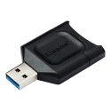 Kingston Technology MobileLite Plus card reader USB 3.2 Gen 1 (3.1 Gen 1) Type-A Black Kingston Technology MobileLite Plus card reader USB 3.2 Gen 1 (3.1 Gen 1) Type-A Black