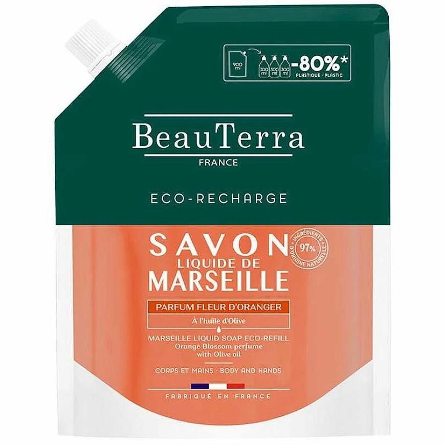 Beauterra Marseille Apelsīnu Ziedu Ziepes Piepildījums