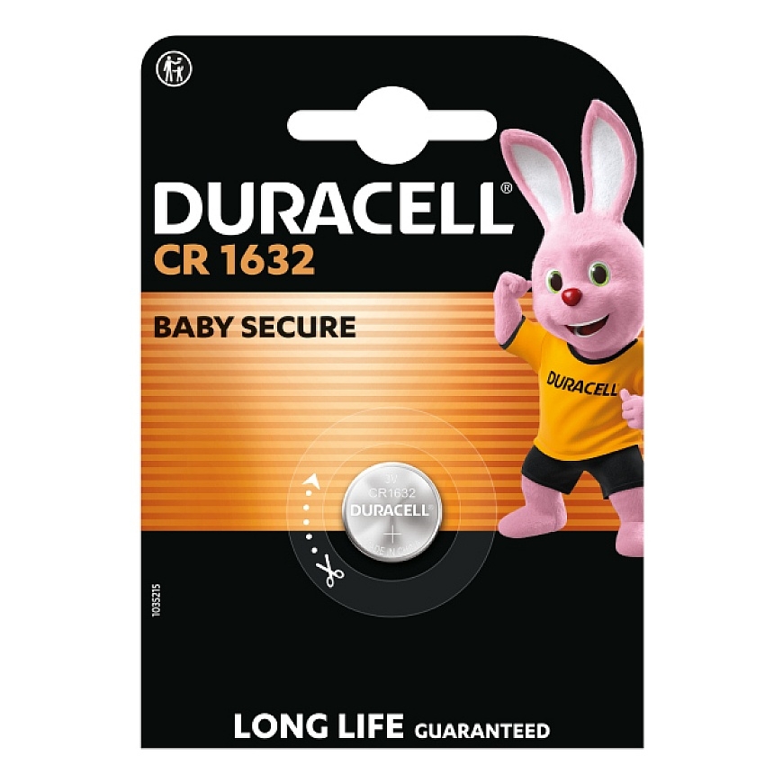 Duracell 1632 Vienreizējas lietošanas baterija CR1632