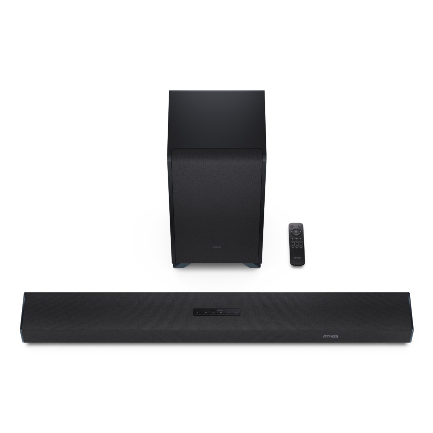 Sharp | 3.1.2 Dolby Atmos/DTS:X Soundbar with Wireless – 3