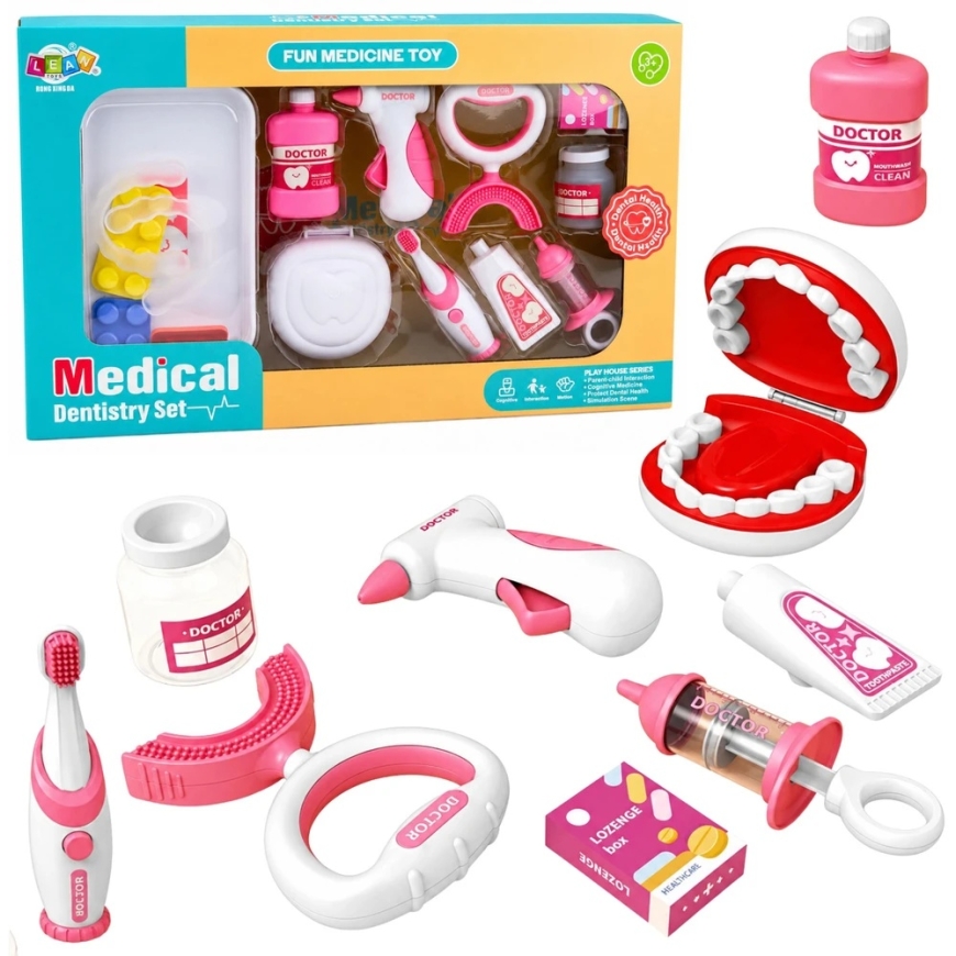 LEAN Toys Lean Toys Odontologa komplekts