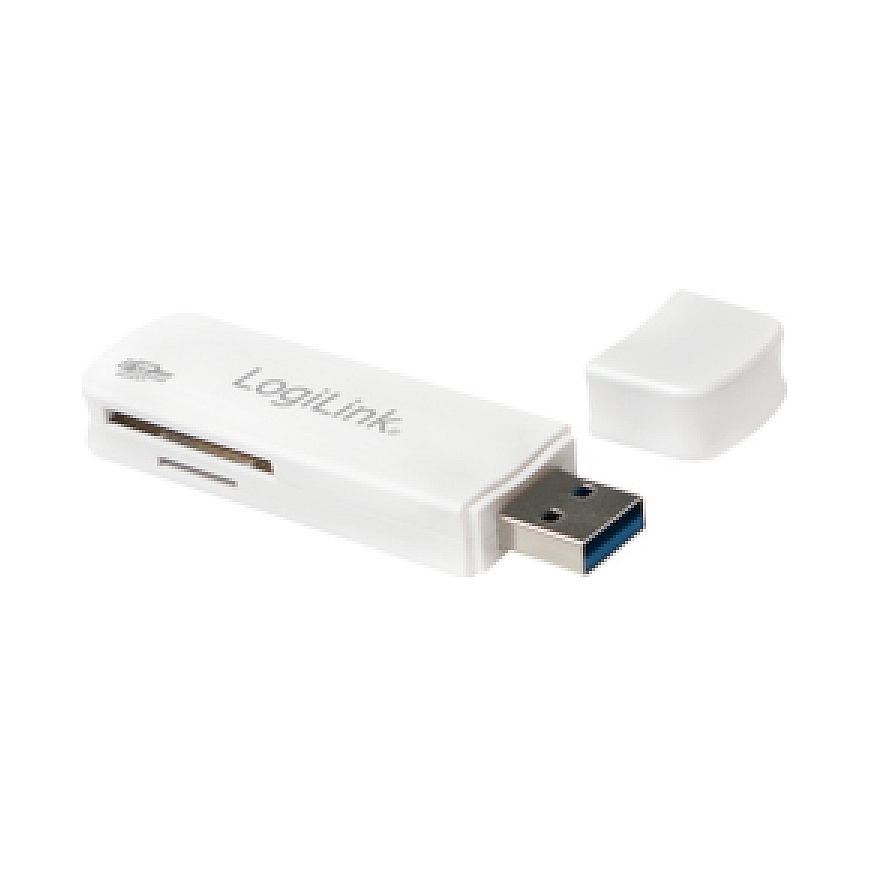 LogiLink CR0034A kaardilugeja USB 3.2 Gen 1 (3.1 Gen 1) Valge