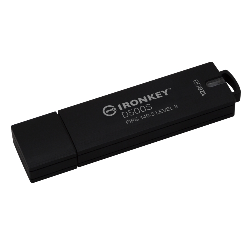 Kingston Technology IronKey D500S USB-välkmälu 128 GB USB tüüp A 3.2 Gen 1 (3.1 Gen 1) Must – 4