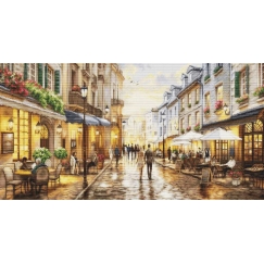 luca S Petit Point Kit "Night Cafe" 40 x 20 cm SG729