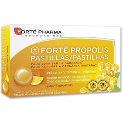 Forté Pharma propolisa medus citrona garša 24 tabletes