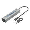 i-tec USB-C/USB-A Charging Metal HUB 7 Port i-tec USB-C/USB-A Charging Metal HUB 7 Port