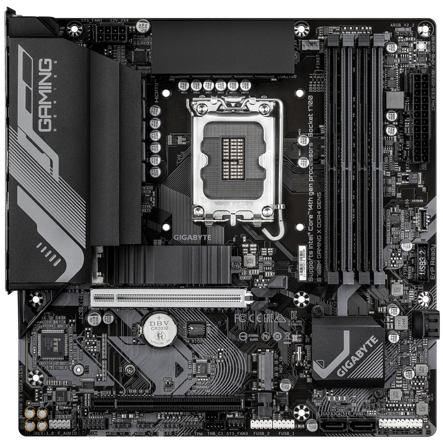 GIGABYTE B760M GAMING X DDR4 GEN5 Intel B760 LGA 1700 „micro ATX“ – 2
