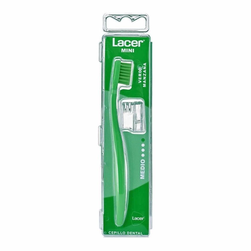 Lacer Mini Medium Toothbrush, 1 piece.