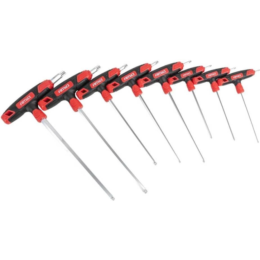 AMiO Torx atslēgu komplekts ar T