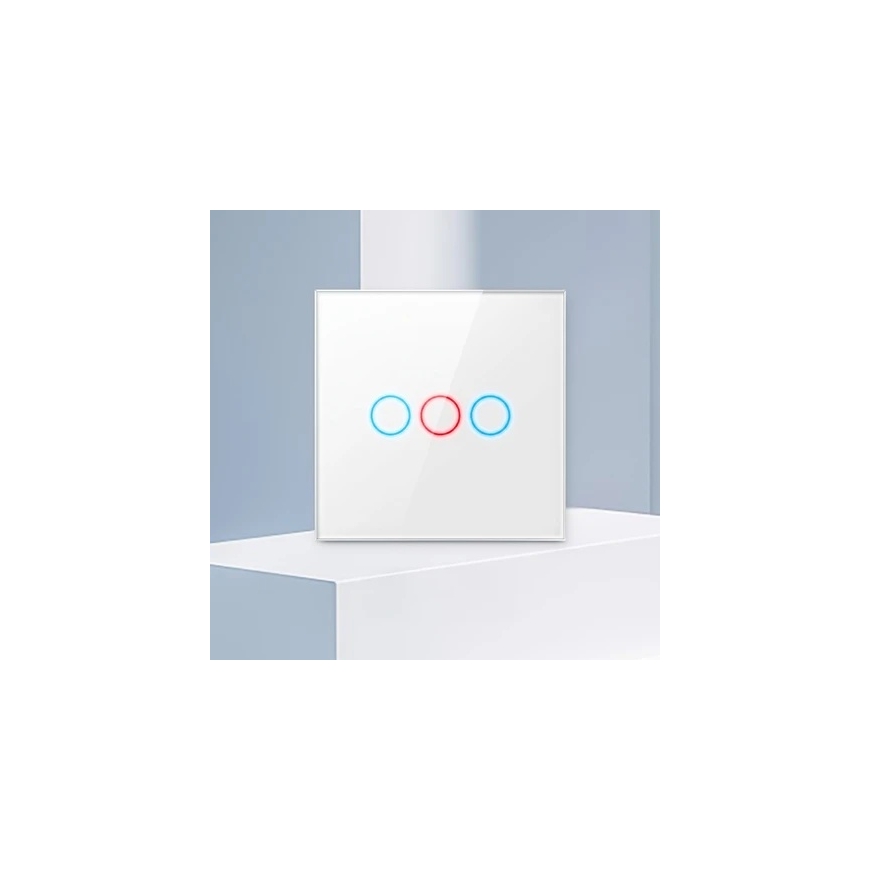 Avatto TS02-EU-W3 Glass Wi-Fi Light Switch – 2