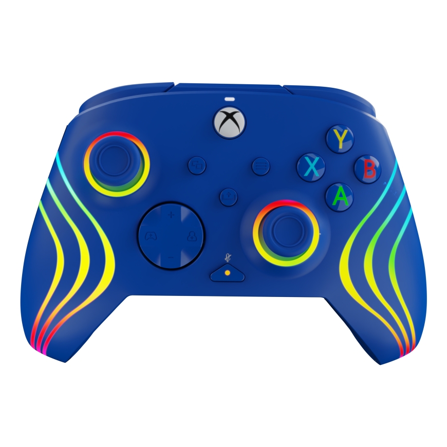 PDP Afterglow Wave Blue USB Gamepad Analogue / Digital PC, Xbox Series S, Xbox Series X – 3