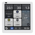 Shelly Wall Screen X1i Silver – smart 4″ wall control screen Shelly Wall Screen X1i Silver – smart 4″ wall control screen