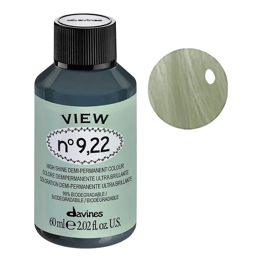 Davines View Demi-Permanent Hair Dye 9