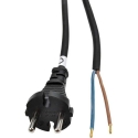 Solight flekso kaabel, 2x 1mm2, kummist, must, 5m Solight flekso kaabel, 2x 1mm2, kummist, must, 5m