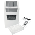 Leitz IQ Slim Office P-4 dokumentų naikiklis Kryžminis 22 cm Balta Leitz IQ Slim Office P-4 dokumentų naikiklis Kryžminis 22 cm Balta