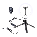 White Shark MOONLIGHT-2 RL-08 Ring LED Light 21cm, Black/White