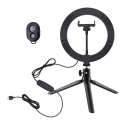 White Shark MOONLIGHT-2 RL-08 Ring LED Light 21cm, Black/White