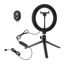 White Shark MOONLIGHT-2 RL-08 Ring LED Light 21cm, Black/White