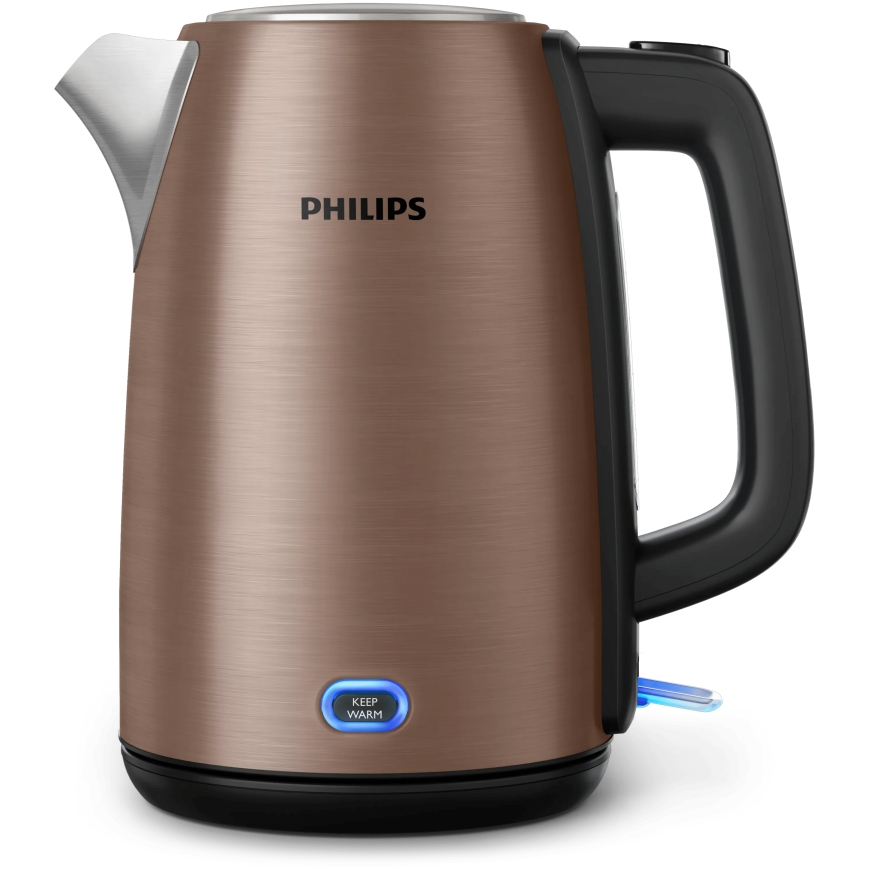 Philips Viva Collection HD9355/92 electric kettle 1.7 L 1900 W Black, Copper – 2
