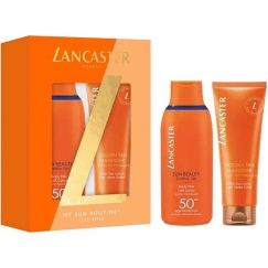 „Lancaster Sun Set“ vartalonvoide SPF 50, 175 ml. Aurinkovoide, 125 ml.