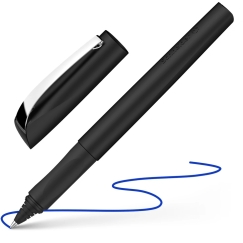SCHNEIDER Ceod Shiny Rollerball Pen, M, black color body (suitable for left-handed users)