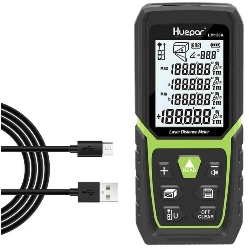 HUEPAR LM120A Laser Distance Meter – 2