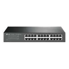 TP-Link TL-SG1024D verkkokytkin Hallitsematon Gigabit Ethernet (10/100/1000) Harmaa
