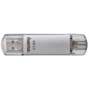 Hama C-Laeta USB-muisti 64 GB USB Type-A / USB Type-C 3.2 Gen 1 (3.1 Gen 1) Hopea Hama C-Laeta USB-muisti 64 GB USB Type-A / USB Type-C 3.2 Gen 1 (3.1 Gen 1) Hopea