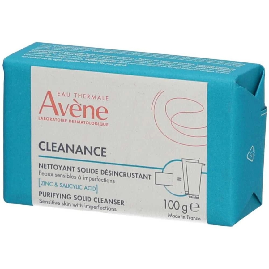 Avene Cleanance cleansing facial soap bar, 100 g