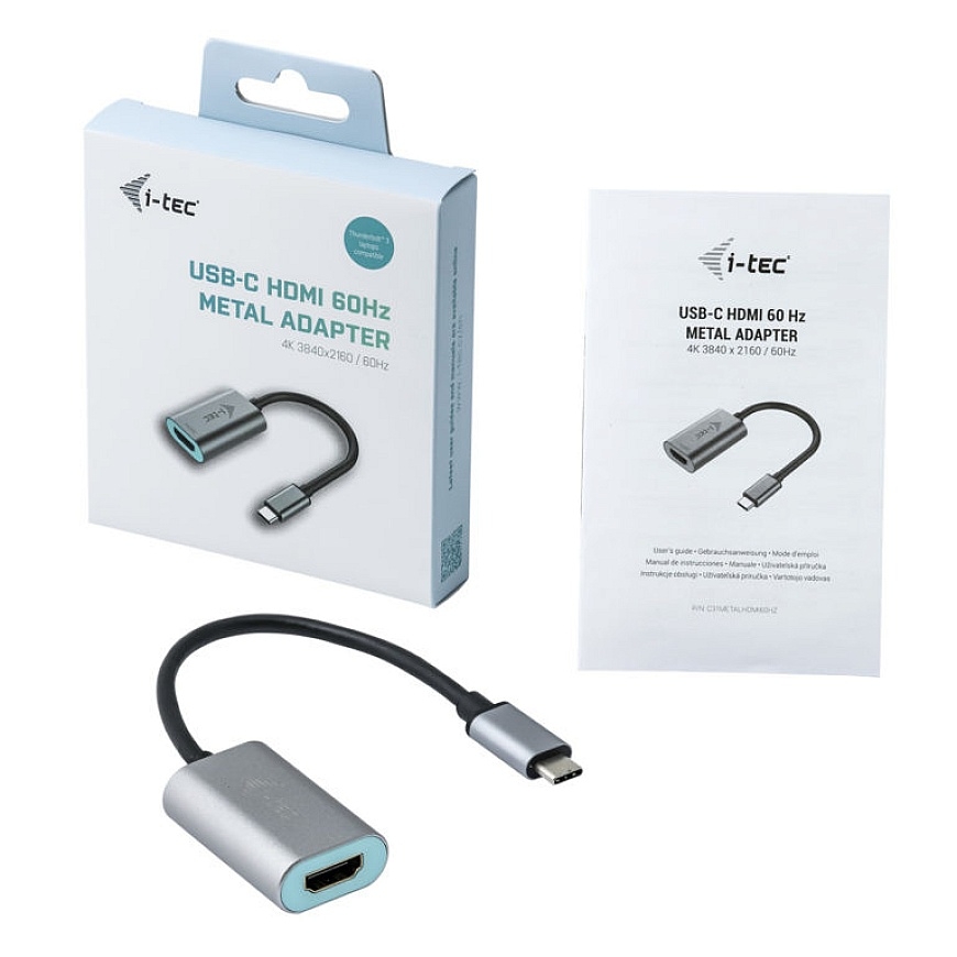 i-tec Metal USB-C HDMI Adapter 4K/60Hz – 5