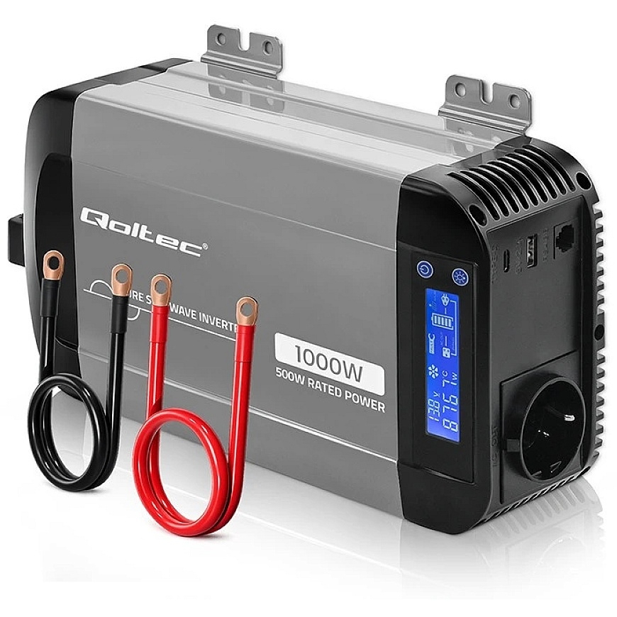 Qoltec Tīrās sinusa viļņa | 12V