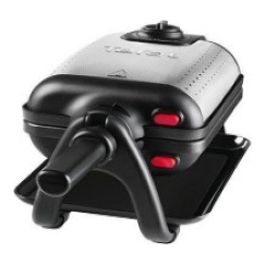Tefal WM756D vahvliküpseti 2 vahvel(id) 1200 W Must, Roostevaba teras