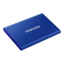 Samsung Portable SSD T7 2 TB USB Veids-C 3.2 Gen 2 (3.1 Gen 2) Zils Samsung Portable SSD T7 2 TB USB Veids-C 3.2 Gen 2 (3.1 Gen 2) Zils
