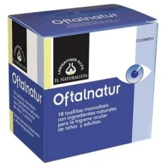 El Natural Oftalnatur Eye Wipes 15 Wipes