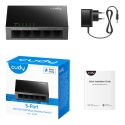 Cudy GS105 network switch Gigabit Ethernet (10/100/1000) Black Cudy GS105 network switch Gigabit Ethernet (10/100/1000) Black