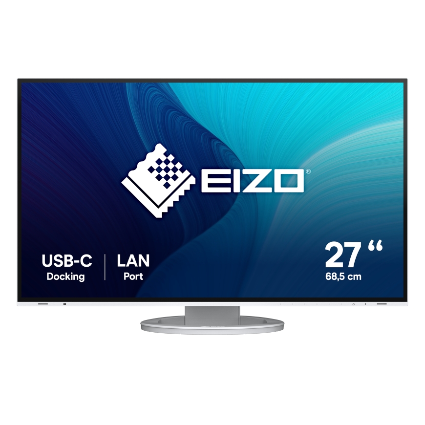 EIZO FlexScan EV2795-WT LED display 68,6 cm (27") 2560 x 1440 pikseļi Quad HD Balts