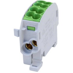 Simet SCB 25 Al/Cu 80110 Distribution Block, green 81501005