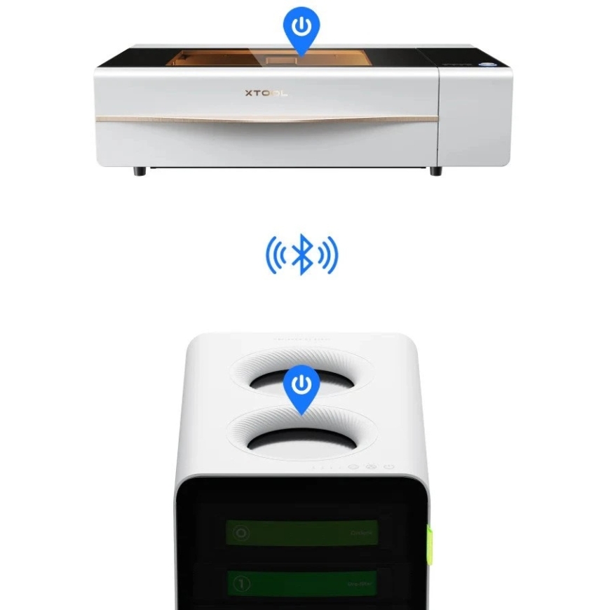 xTool xTool SafetyPro™ AP2 zelta tīrītājs – 5