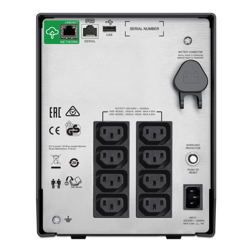 APC Smart-UPS SMC1500IC - 8x C13, USB, SmartConnect, 1500VA – 2