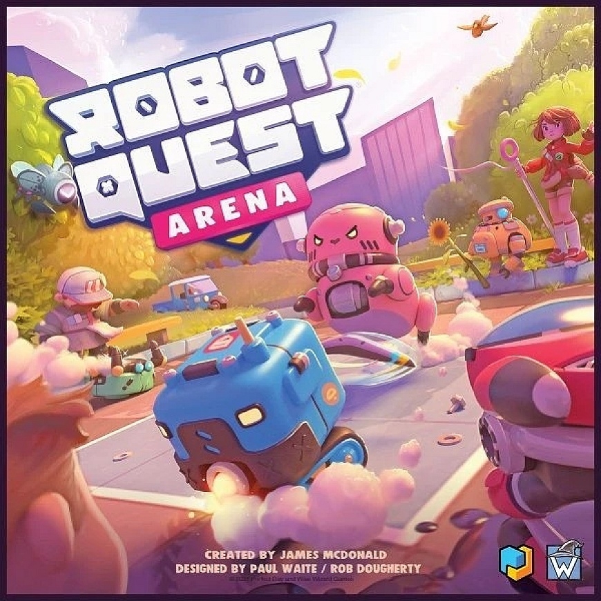 Asmodee Wise Wizard Games Robot Quest