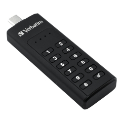 Verbatim 49432 USB atmintukas 128 GB C tipo USB 3.2 Gen 1 (3.1 Gen 1) Juoda