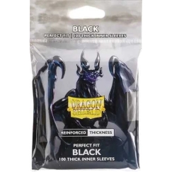 Dragon Shield Thick Clear Sleeves – Perfect Fit Melni (100 gab.)