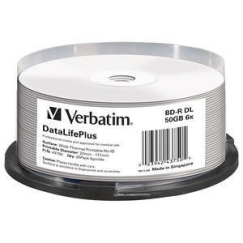 Verbatim DataLifePlus BD-R 50 GB 25 vnt