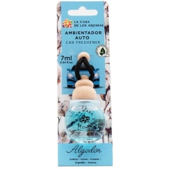La Casa de los Aromas Освежитель воздуха для автомобиля Хлопок 7 мл